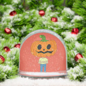 Kürbiskopfling Schneekugeln (Weihnachten)