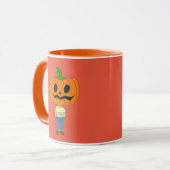 Kürbiskopfling Tasse (Vorderseite Links)