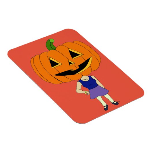 Kürbiskopflöte Magnet (Rechte Seite)