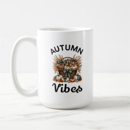 Kürbiskorb für Herbst Kaffeetasse