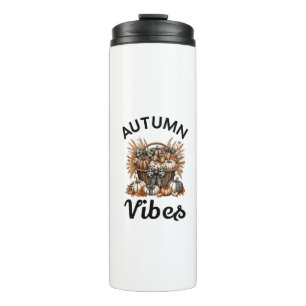 Kürbiskorb für Herbst Thermosbecher