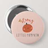 Kürbiskrebs Button (Vorne & Hinten)
