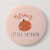 Kürbiskrebs Button (Vorderseite)