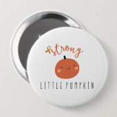 Kürbiskrebs Button (Vorne & Hinten)