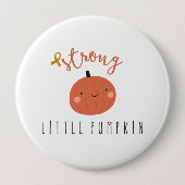 Kürbiskrebs Button (Vorderseite)