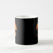 Kürbiskröte und Mond Halloween Kaffeetasse (Mittel)