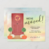 Kürbiskröte: Wir haben die Umzugskarte für Fall ve (Vorne/Hinten)