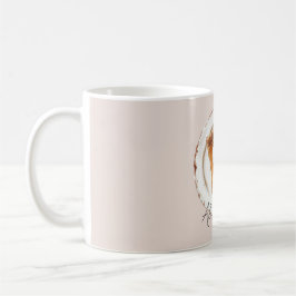 Kürbiskuchen auf einem Teller Kaffeetasse