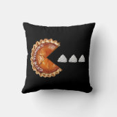 Kürbiskuchen Eating Cream Swirl Kissen (Rückseite)