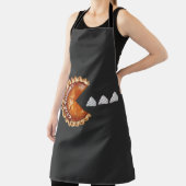 Kürbiskuchen Eating Cream Swirl Schürze (InSitu)