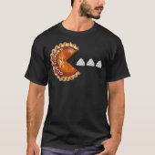 Kürbiskuchen Eating Cream Swirl T-Shirt (Vorderseite)