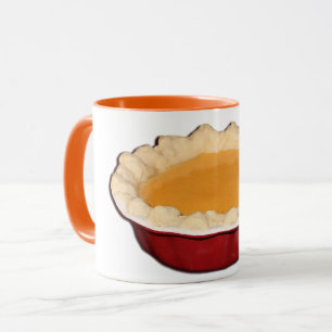 Kürbiskuchen für die Feiertage Tasse
