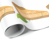 Kürbiskuchen Geschenkpapier (Rolleneckpunkt)