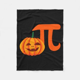 Kürbiskuchen Jack o Laterne Halloween Mathe lustig Fleecedecke