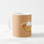 Kürbiskuchen Kaffeetasse (Vorderseite Links)