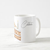 Kürbiskuchen-Kerze zum Feiern Kaffeetasse (VorderseiteRechts)