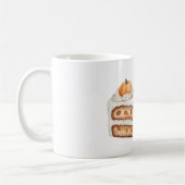 Kürbiskuchen-Kerze zum Feiern Kaffeetasse (Links)