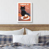 Kürbiskuchen Leinwanddruck (Insitu (Schlafzimmer))