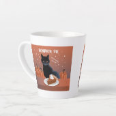 Kürbiskuchen Milchtasse (Linke Ecke)