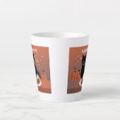 Kürbiskuchen Milchtasse (Vorderseite)