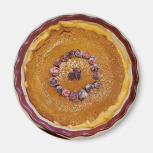 Kürbiskuchen mit Cranberries  Magnet