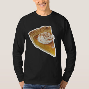 Kürbiskuchen mit Schlagsahne und Muskatnuss T-Shirt