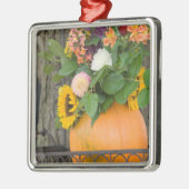 Kürbiskuchen Ornament Aus Metall (Links)