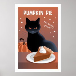 Kürbiskuchen Poster