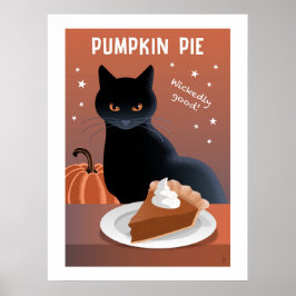 Kürbiskuchen Poster