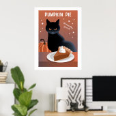 Kürbiskuchen Poster (Heimbüro)