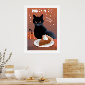 Kürbiskuchen Poster (Küche)
