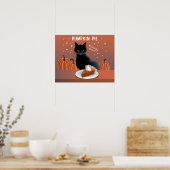 Kürbiskuchen Poster (Küche)