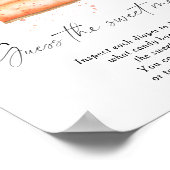 Kürbiskuchen - raten Sie mal, das süße Chaos Poster (Ecke)