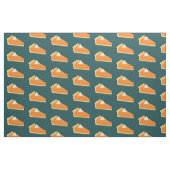 Kürbiskuchen-Scheiben-Stoffmuster Stoff (Fat Quarter (45,7 x 55,9 cm))