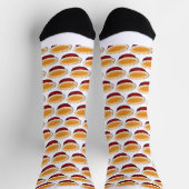 Kürbiskuchen Socken (Oben)