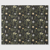 Kürbiskugel Geschenkpapier (Flach)