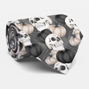 Kürbiskugel mit Kachelgeflecht Krawatte