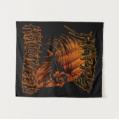 Kürbiskugel Wandteppich (Vorderseite (Horizontal))