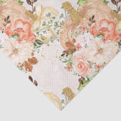 Kürbiskuppel-Blume Seidenpapier (Detail)