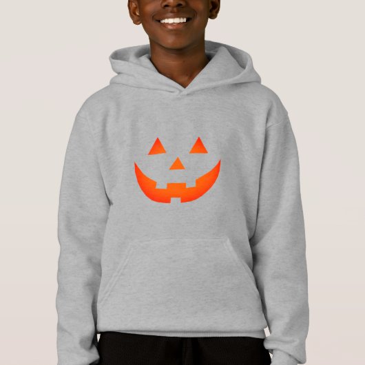 Kürbiskürbis der Kürbislaterne Halloween Hoodie (Vorderseite)