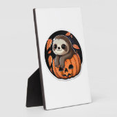 Kürbiskürbis Halloween-Aufkleber Oversized T - Shi Fotoplatte (Seite)