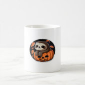 Kürbiskürbis Halloween-Aufkleber Oversized T - Shi Kaffeetasse (Mittel)