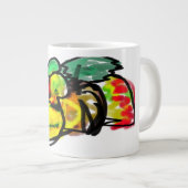 Kürbiskürbis Herbst Set Jumbo-Tasse (Vorderseite Rechts)