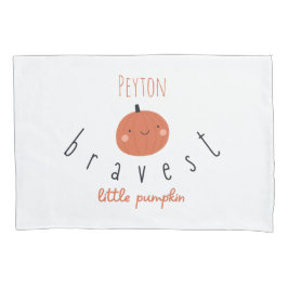 Kürbiskürbis Individuelle Name Pillowcase Kissenbezug