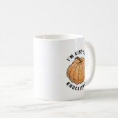 Kürbiskürbis Kaffeetasse (VorderseiteRechts)