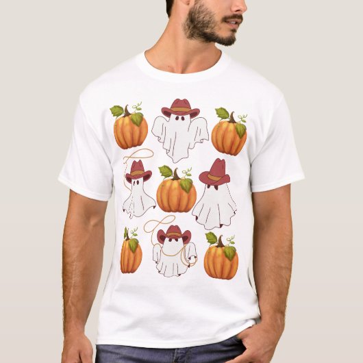 Kürbiskürbis-Kokette-Bug-Herbst T-Shirt (Vorderseite)