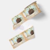 Kürbiskürbis Ripsband (Rückseite)