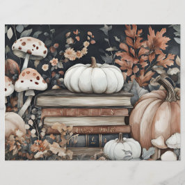 Kürbiskürbiskürbiskopapier in Farbe