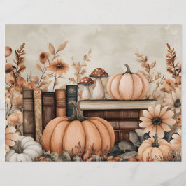 Kürbiskürbiskürbiskopapier in Farbe