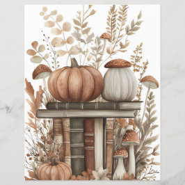 Kürbiskürbiskürbiskopapier in Farbe